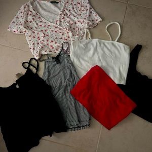 Tank top and baby tee bundle